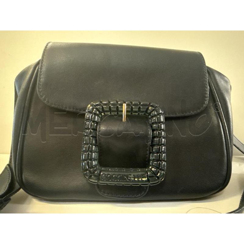BORSA DONNA COCCINELLE PELLE BLU FIBBIA | Mercatino dell'Usato Vinci - fraz. sovigliana 2