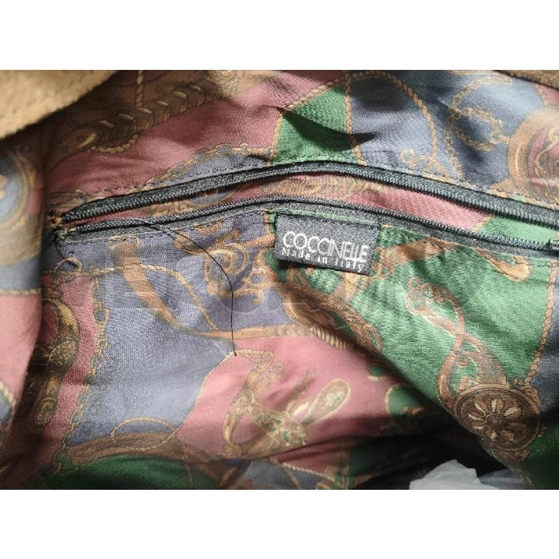 BORSA DONNA COCCINELLE PELLE MARRONE E SCAMOSCIATA  | Mercatino dell'Usato Vinci - fraz. sovigliana 3
