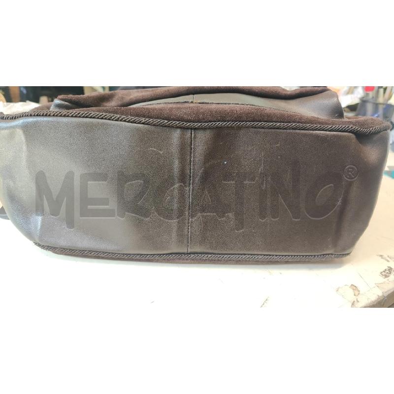 BORSA DONNA COCCINELLE PELLE MARRONE E SCAMOSCIATA  | Mercatino dell'Usato Vinci - fraz. sovigliana 4