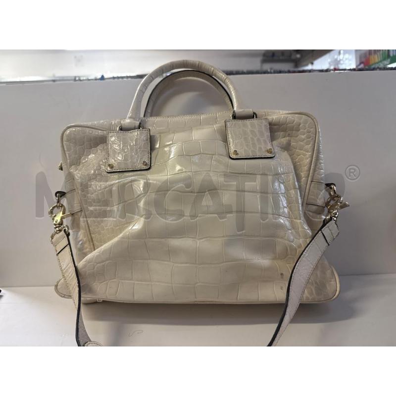 BORSA DONNA COCCINELLE PELLE PANNA DUE MANICI  | Mercatino dell'Usato Vinci - fraz. sovigliana 3