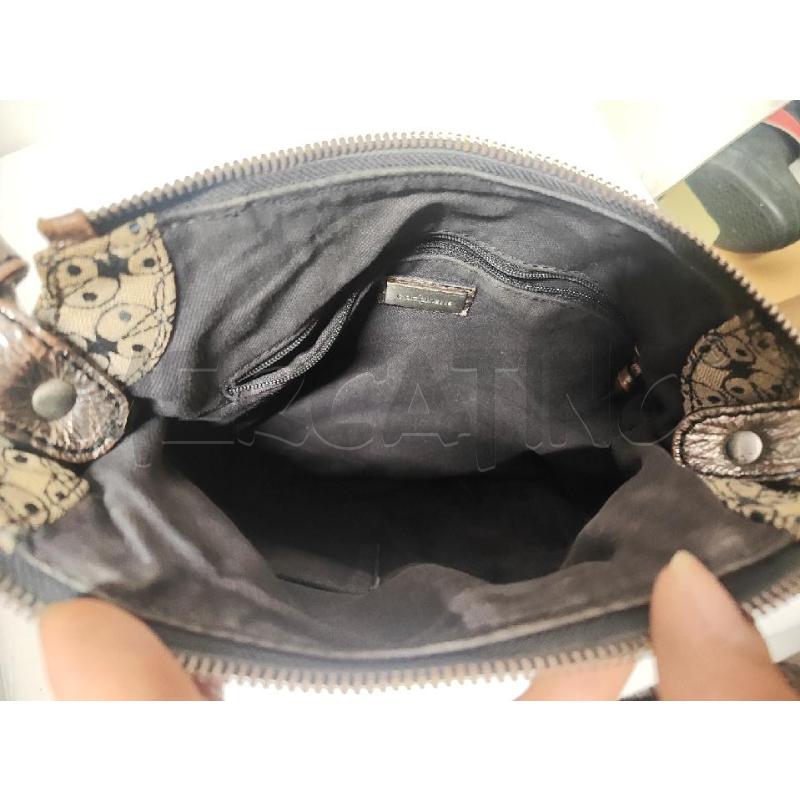 BORSA DONNA COCCINELLE TESSUTO BEIGE COCCINELLE NERE | Mercatino dell'Usato Vinci - fraz. sovigliana 4