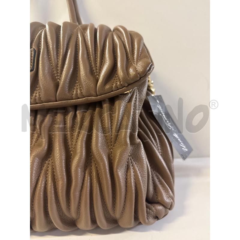 BORSA DONNA COVERI COLLECTION BEIGE RIPRESA | Mercatino dell'Usato Vinci - fraz. sovigliana 2