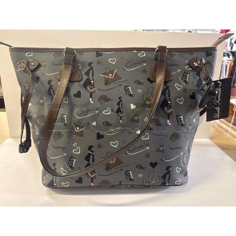 BORSA DONNA CROMIA FEMME GRIGIA DONNE BORSETTE | Mercatino dell'Usato Vinci - fraz. sovigliana 1