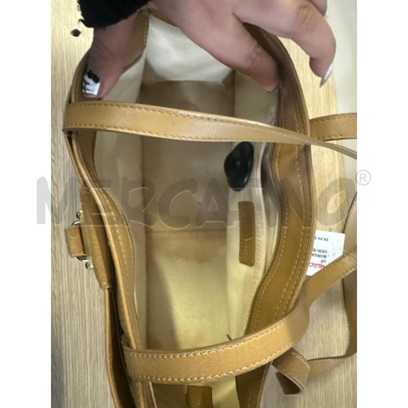 BORSA DONNA ENRICO COVERI BEIGE RETT. | Mercatino dell'Usato Vinci - fraz. sovigliana 2
