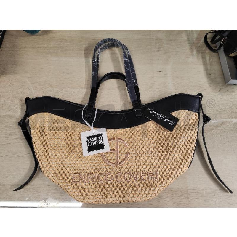 BORSA DONNA ENRICO COVERI PAGLIA NUOVA | Mercatino dell'Usato Vinci - fraz. sovigliana 1