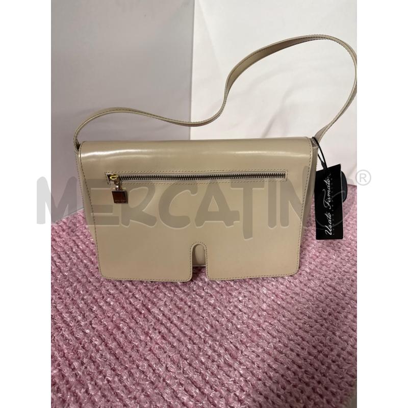 BORSA DONNA ENRICO COVERI PANNA ZIP SU PATTA | Mercatino dell'Usato Vinci - fraz. sovigliana 1