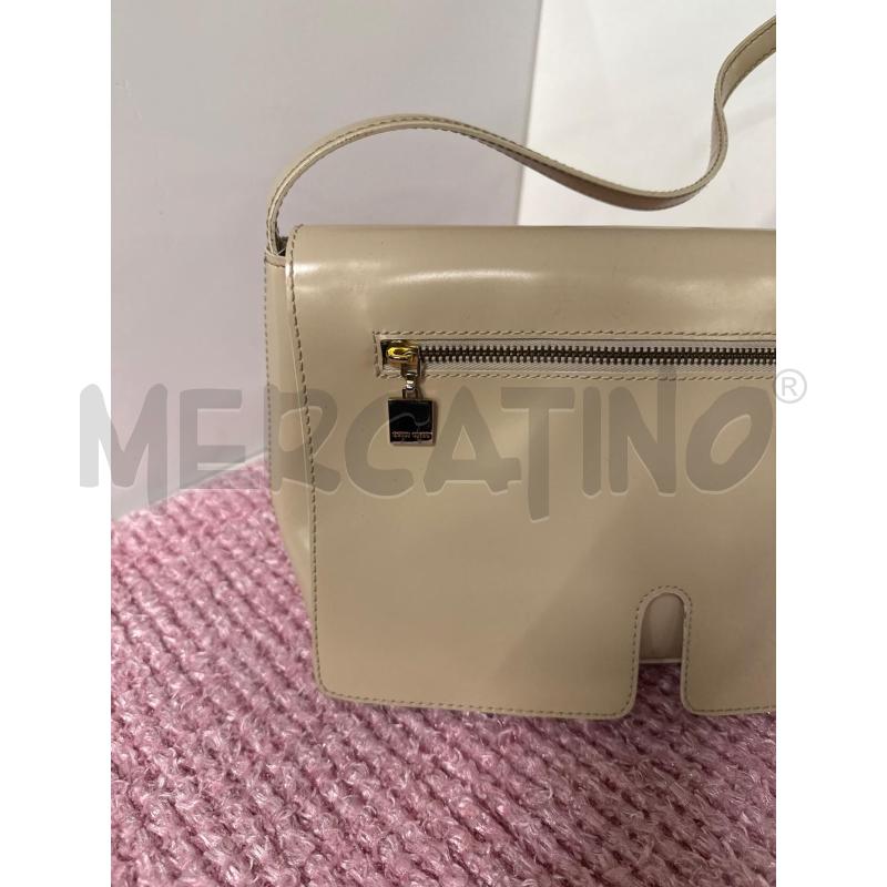 BORSA DONNA ENRICO COVERI PANNA ZIP SU PATTA | Mercatino dell'Usato Vinci - fraz. sovigliana 2