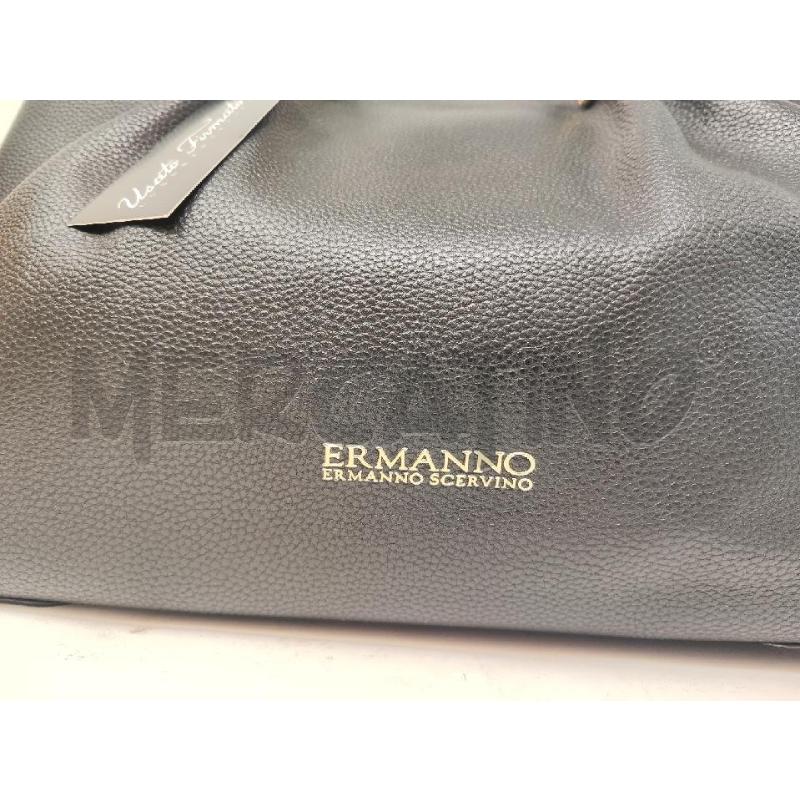 BORSA DONNA ERMANNO SCERVINO NERA 2 MANICI | Mercatino dell'Usato Vinci - fraz. sovigliana 2