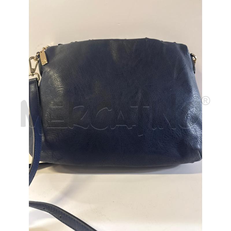BORSA DONNA ERMANNO SCERVINO PELLE BLU PIETRINE | Mercatino dell'Usato Vinci - fraz. sovigliana 3