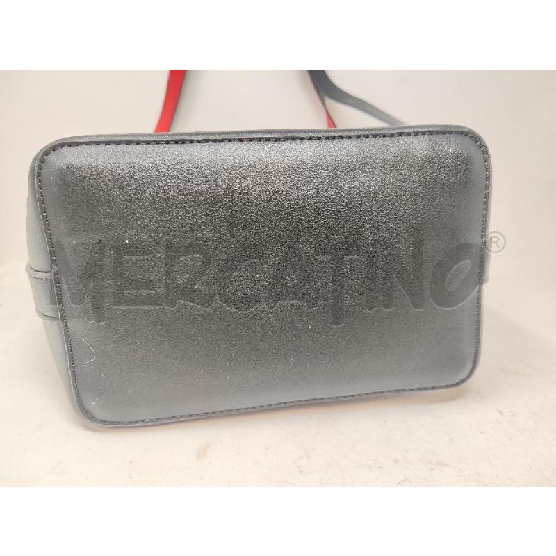 BORSA DONNA EVEN & EDO SECCHIELLO PELLE NERO INTERNO ROSSO | Mercatino dell'Usato Vinci - fraz. sovigliana 3