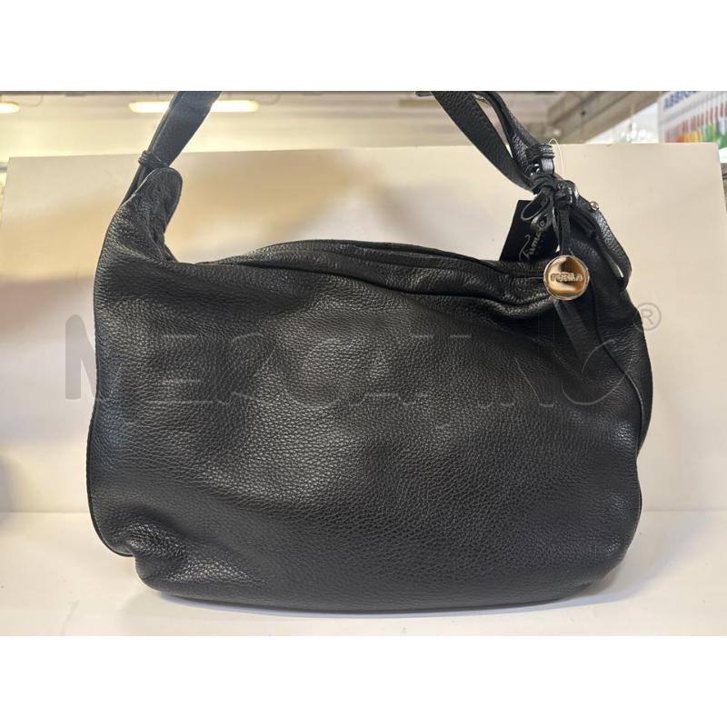 BORSA DONNA FURLA PELLE BLU STONDATA  | Mercatino dell'Usato Vinci - fraz. sovigliana 1