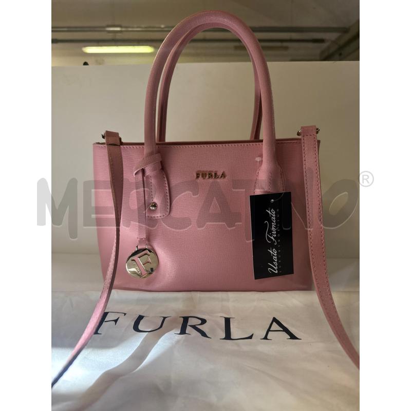 BORSA DONNA FURLA PELLE ROSA | Mercatino dell'Usato Vinci - fraz. sovigliana 1