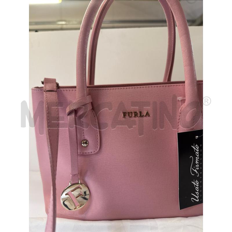 BORSA DONNA FURLA PELLE ROSA | Mercatino dell'Usato Vinci - fraz. sovigliana 2