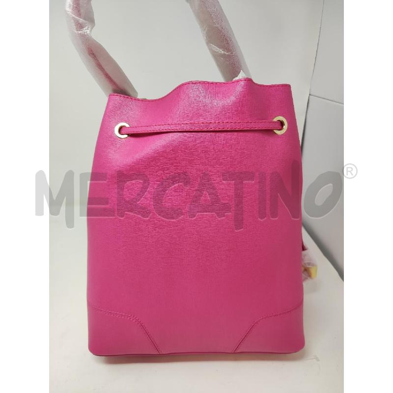 BORSA DONNA FURLA PELLE ROSA SECCHIELLO NUOVA | Mercatino dell'Usato Vinci - fraz. sovigliana 3