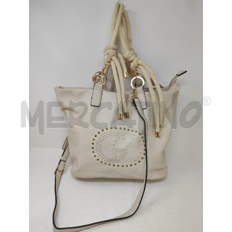 BORSA DONNA GAI MATTIOLO PANNA MANICI CORDA  | Mercatino dell'Usato Vinci - fraz. sovigliana 1