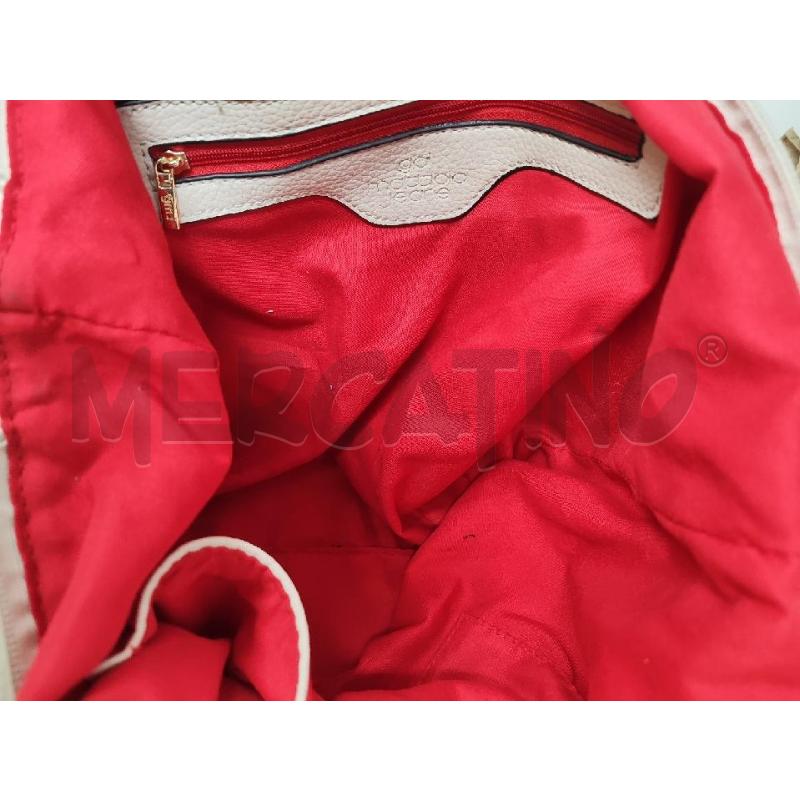 BORSA DONNA GAI MATTIOLO PANNA MANICI CORDA  | Mercatino dell'Usato Vinci - fraz. sovigliana 4