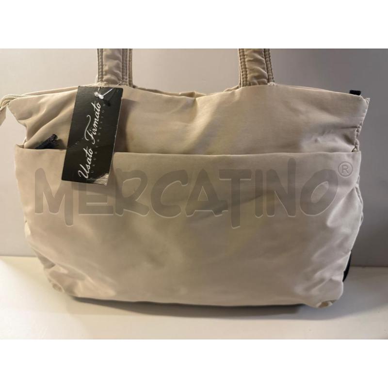 BORSA DONNA GFF TESSUTO CREMA  | Mercatino dell'Usato Vinci - fraz. sovigliana 3
