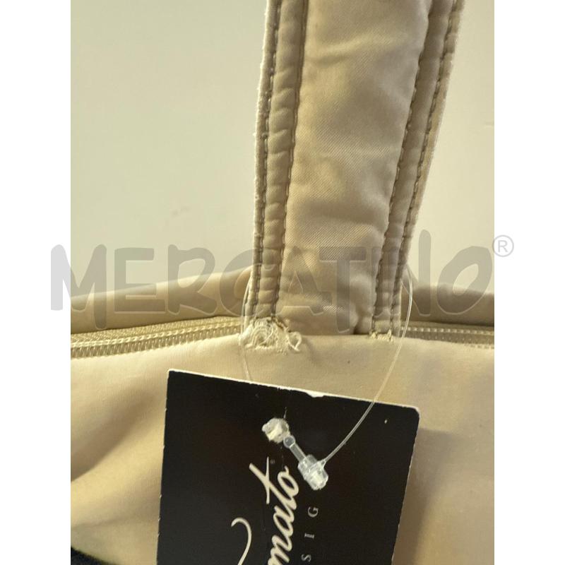 BORSA DONNA GFF TESSUTO CREMA  | Mercatino dell'Usato Vinci - fraz. sovigliana 4