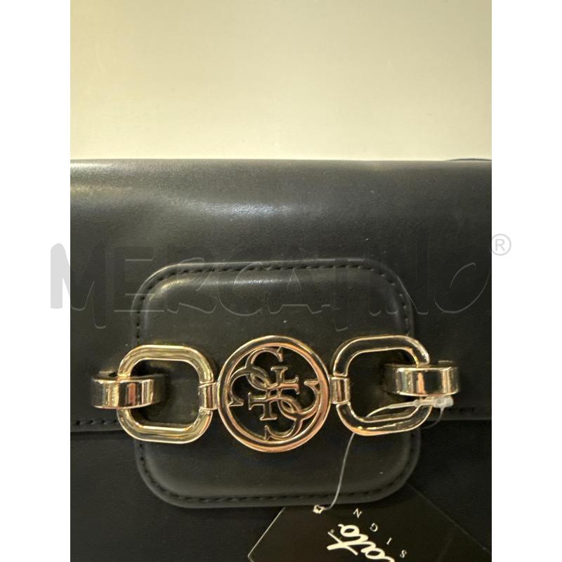 BORSA DONNA GUESS PELLE NERA STONDATA | Mercatino dell'Usato Vinci - fraz. sovigliana 2