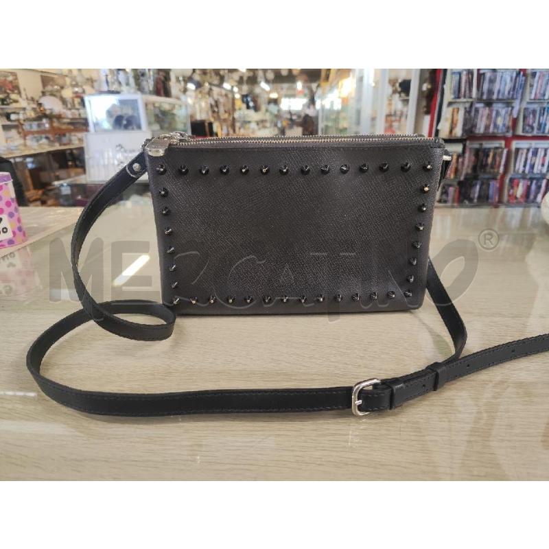 BORSA DONNA GUM NERA BORCHIE  | Mercatino dell'Usato Vinci - fraz. sovigliana 1