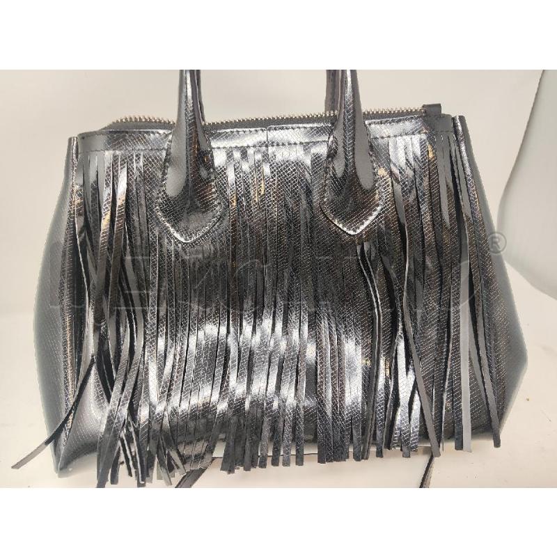 BORSA DONNA GUM NERA FRANGE | Mercatino dell'Usato Vinci - fraz. sovigliana 4