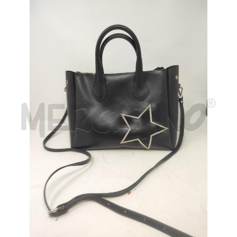 BORSA DONNA GUM NERA STELLA  | Mercatino dell'Usato Vinci - fraz. sovigliana 1