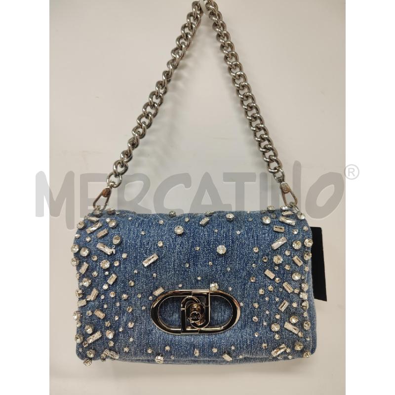 BORSA DONNA LIU JO JEANS STRASS  | Mercatino dell'Usato Vinci - fraz. sovigliana 1