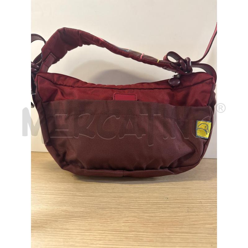 BORSA DONNA MANDARINA DUCK TESSUTO BORDEAUX STONDATA  | Mercatino dell'Usato Vinci - fraz. sovigliana 3