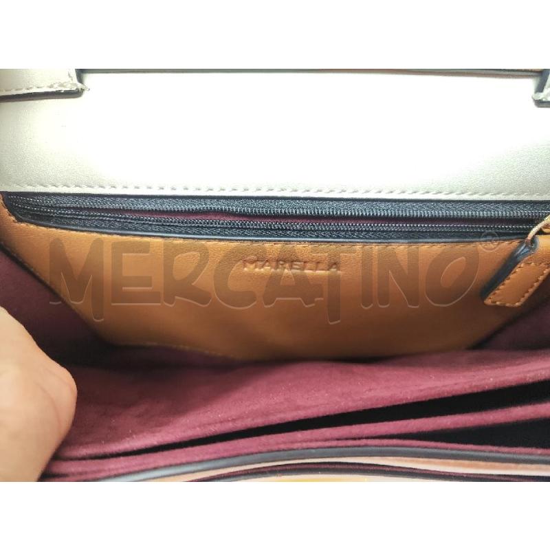 BORSA DONNA MARELLA PELLE BEIGE PANNA  | Mercatino dell'Usato Vinci - fraz. sovigliana 3