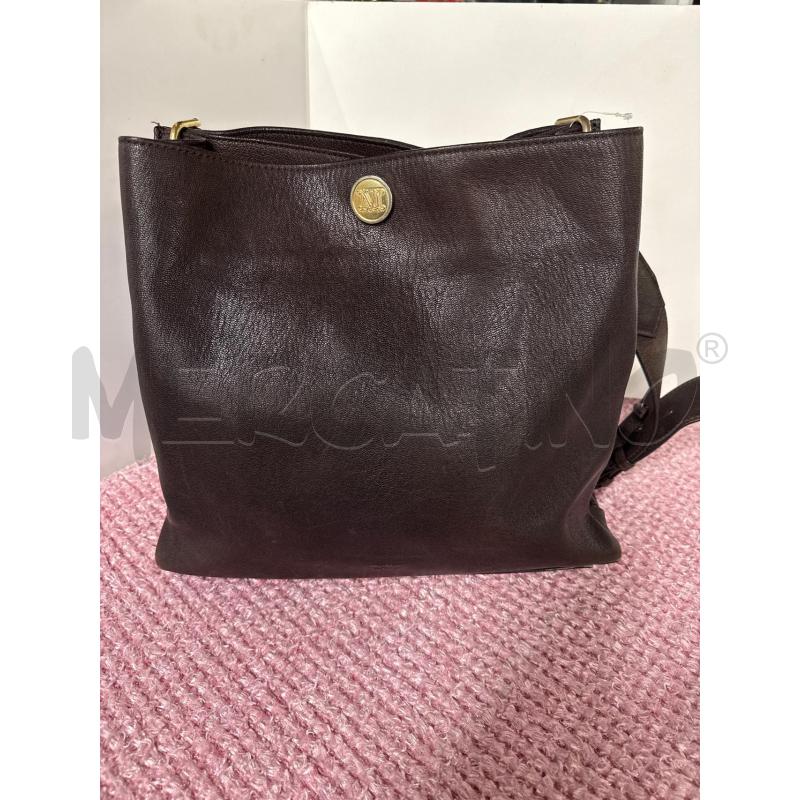 BORSA DONNA MAX MARA PELLE MARRONE  | Mercatino dell'Usato Vinci - fraz. sovigliana 1