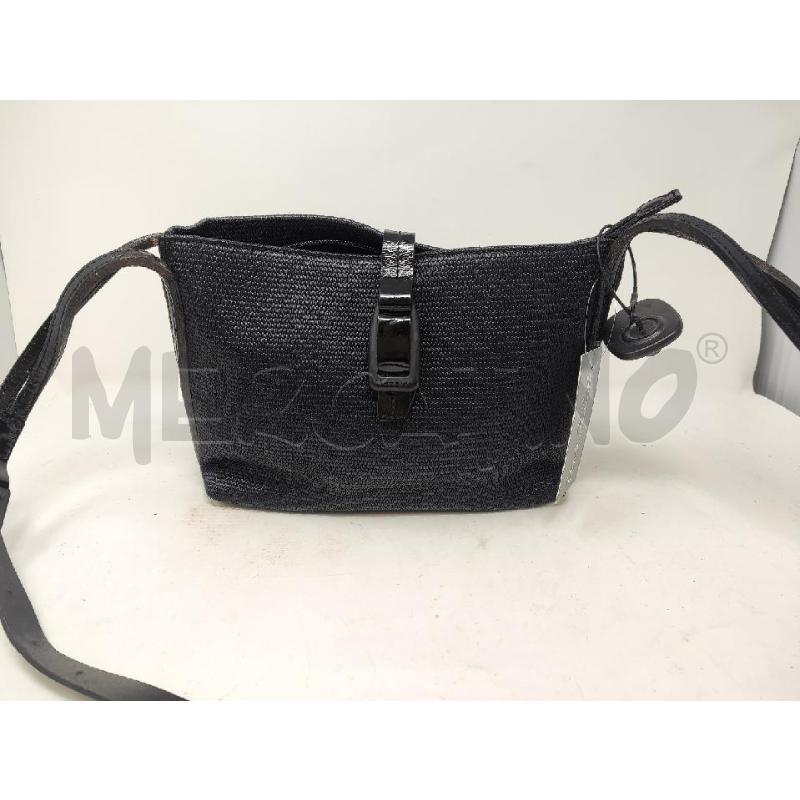 BORSA DONNA MAZZINI PAGLIA INSERTI PELLE  | Mercatino dell'Usato Vinci - fraz. sovigliana 1