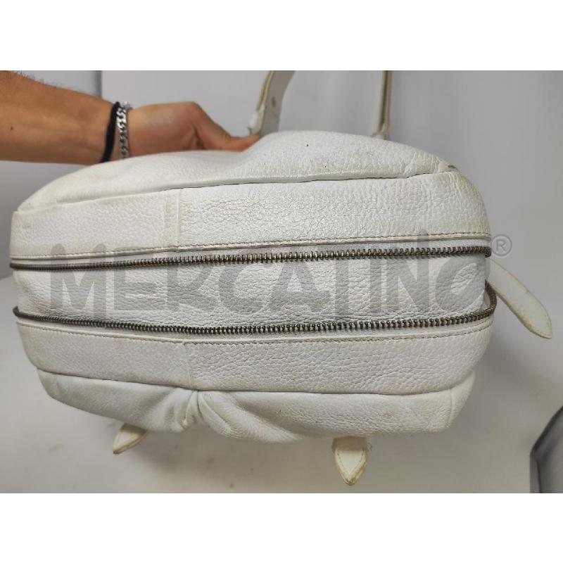 BORSA DONNA ORCIANI PELLE PANNA 2 FIBBIE | Mercatino dell'Usato Vinci - fraz. sovigliana 4