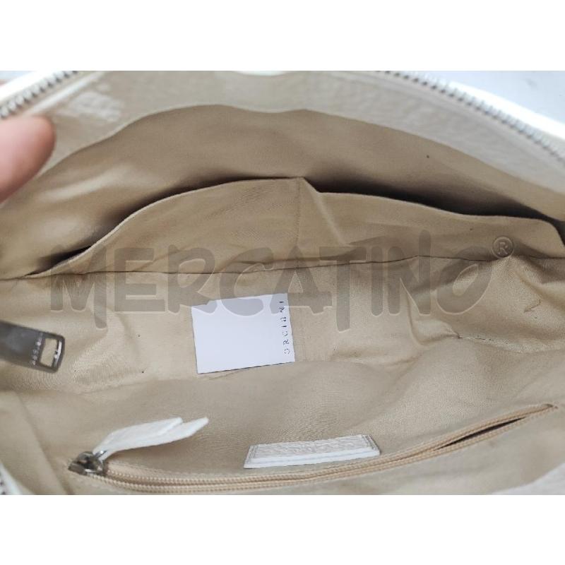 BORSA DONNA ORCIANI PELLE PANNA STONDATA  | Mercatino dell'Usato Vinci - fraz. sovigliana 4