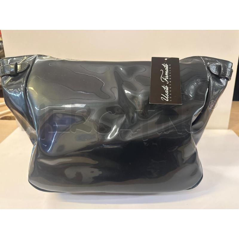 BORSA DONNA PIERO GUIDI VERNICE GRIGIA  | Mercatino dell'Usato Vinci - fraz. sovigliana 3
