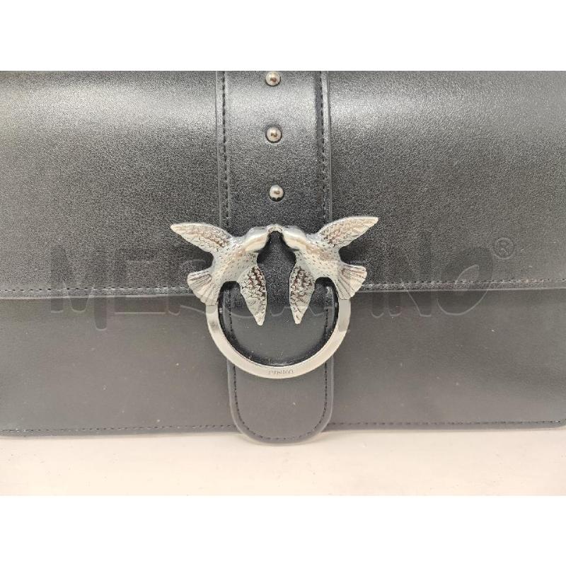 BORSA DONNA PINKO NERA CHIUSURA UCCELLI | Mercatino dell'Usato Vinci - fraz. sovigliana 2
