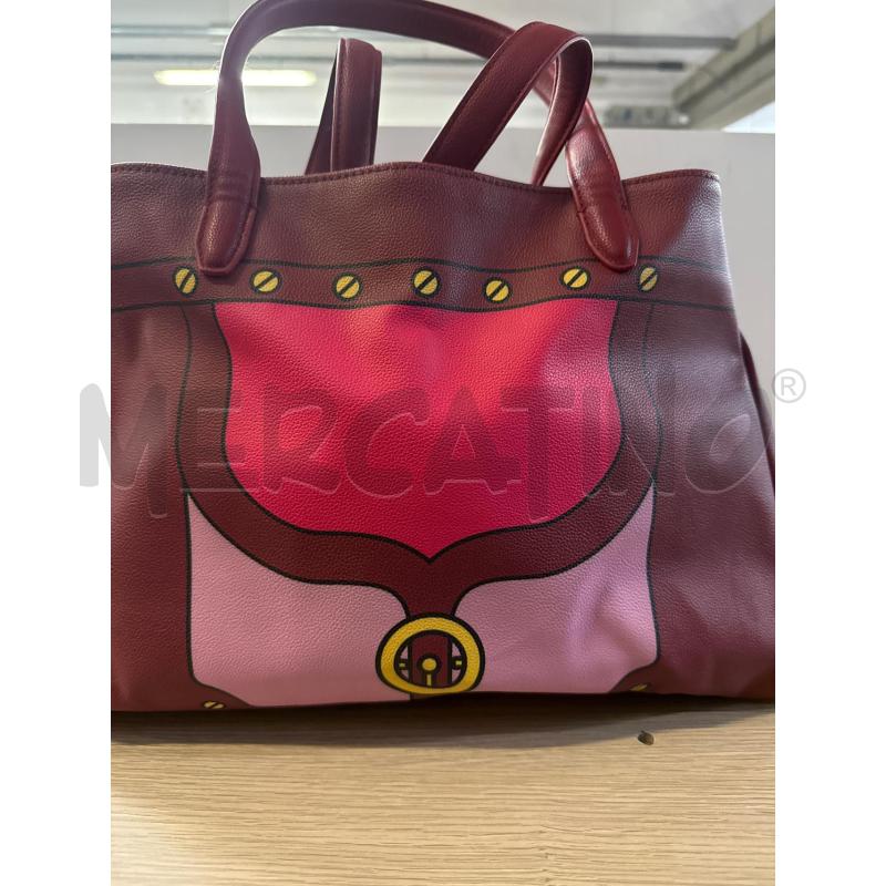 BORSA DONNA ROBERTA DI CAMERINO BORDEAUX | Mercatino dell'Usato Vinci - fraz. sovigliana 4