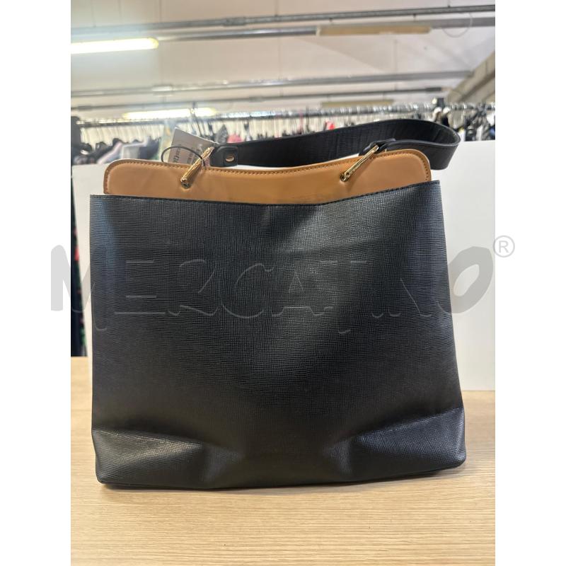 BORSA DONNA ROMEO GIGLI NERA BEIGE  | Mercatino dell'Usato Vinci - fraz. sovigliana 2