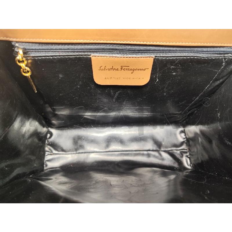 BORSA DONNA SALVATORE FERRAGAMO PELLE BEIGE  | Mercatino dell'Usato Vinci - fraz. sovigliana 4