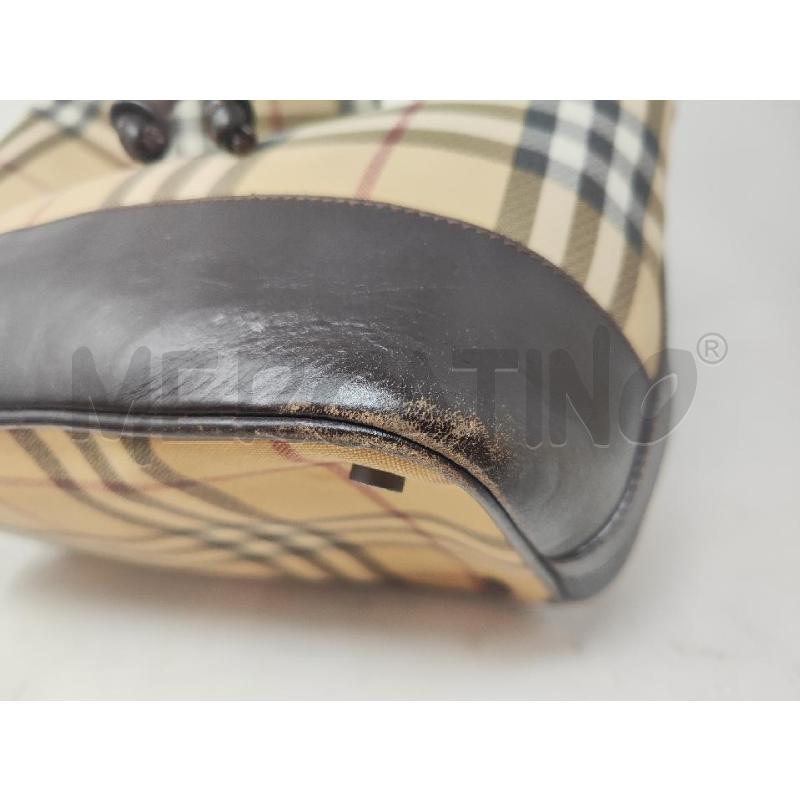 BORSA DONNA SECCHIELLO BURBERRY LACCINO CON PICCOLO STRAPPO | Mercatino dell'Usato Vinci - fraz. sovigliana 3