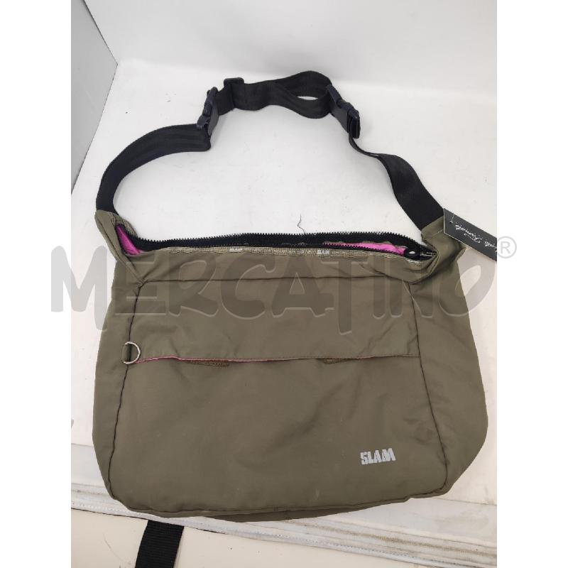 BORSA DONNA SLAM TESSUTO VERDE | Mercatino dell'Usato Vinci - fraz. sovigliana 1