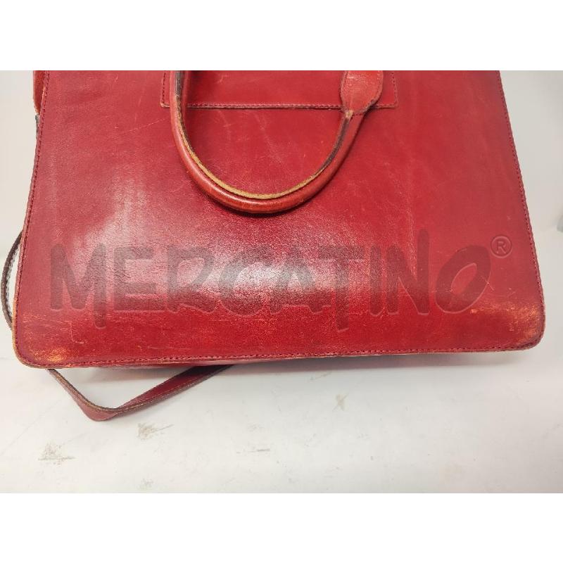 BORSA DONNA THE BRIDGE PELLE BORDEAUX 2 MANICI | Mercatino dell'Usato Vinci - fraz. sovigliana 3