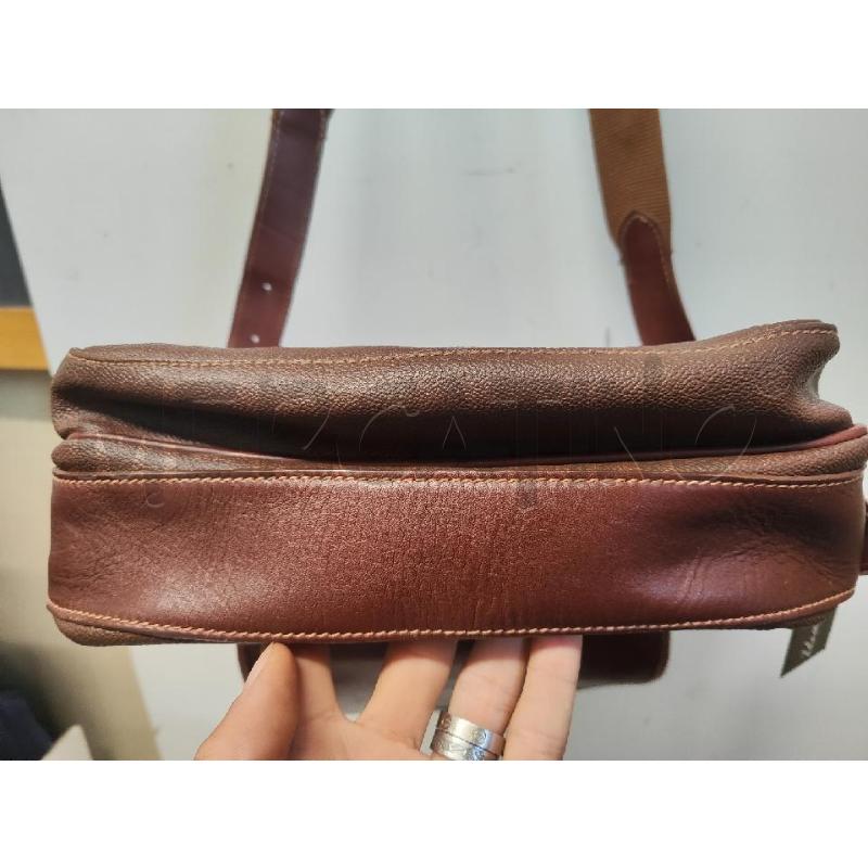 BORSA DONNA TRUSSARDI MARRONE PATTA CON FIBBIA  | Mercatino dell'Usato Vinci - fraz. sovigliana 4