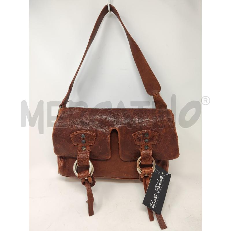 BORSA DONNA TRUSSARDI PATTA 4 CAMPANELLE MARRONE | Mercatino dell'Usato Vinci - fraz. sovigliana 1