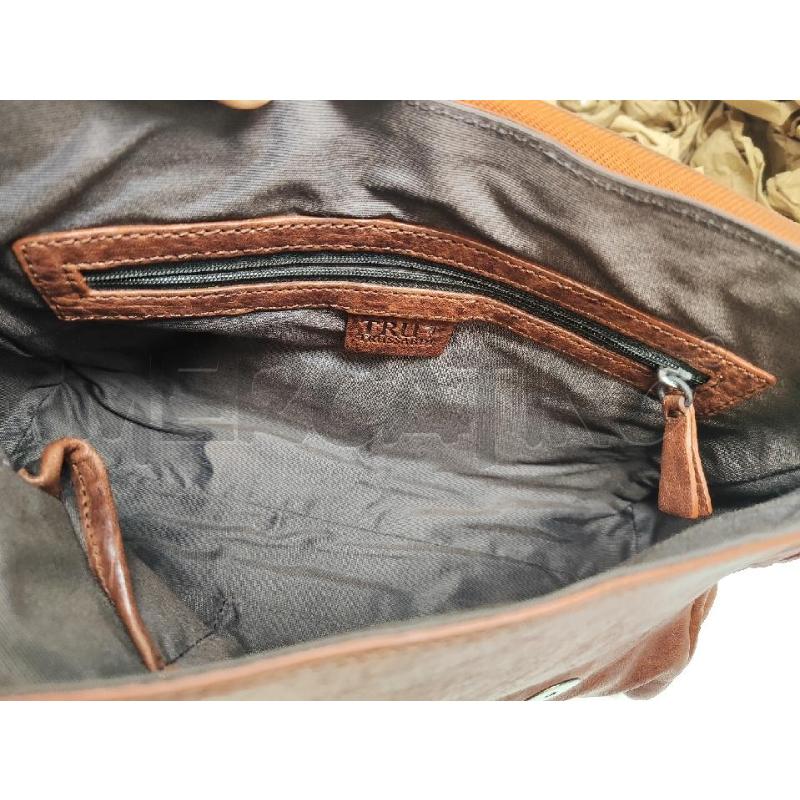 BORSA DONNA TRUSSARDI PATTA 4 CAMPANELLE MARRONE | Mercatino dell'Usato Vinci - fraz. sovigliana 4