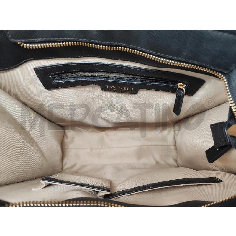 BORSA DONNA TWIN SE TRAPUNTATA NERA | Mercatino dell'Usato Vinci - fraz. sovigliana 4