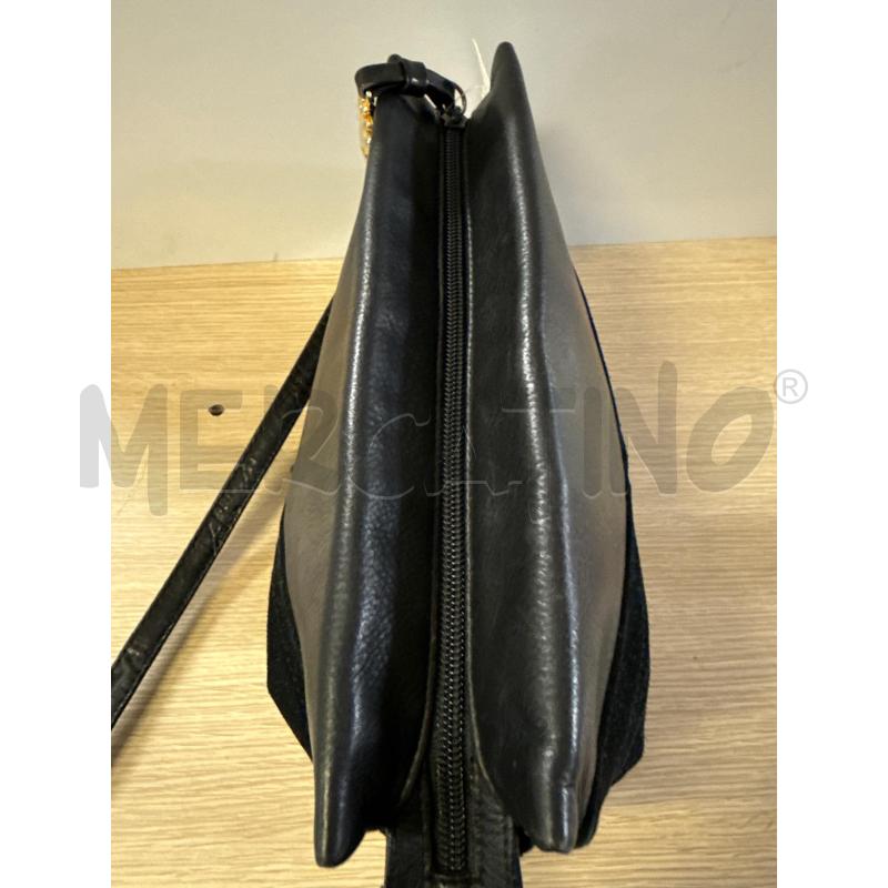 BORSA DONNA UNGARO PELLE NERA E SCAMOSCIATA  | Mercatino dell'Usato Vinci - fraz. sovigliana 3
