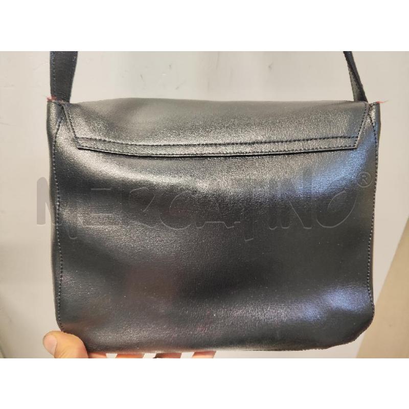 BORSA DONNA UNGARO PELLE NERA PATTA SMERLATA  | Mercatino dell'Usato Vinci - fraz. sovigliana 4