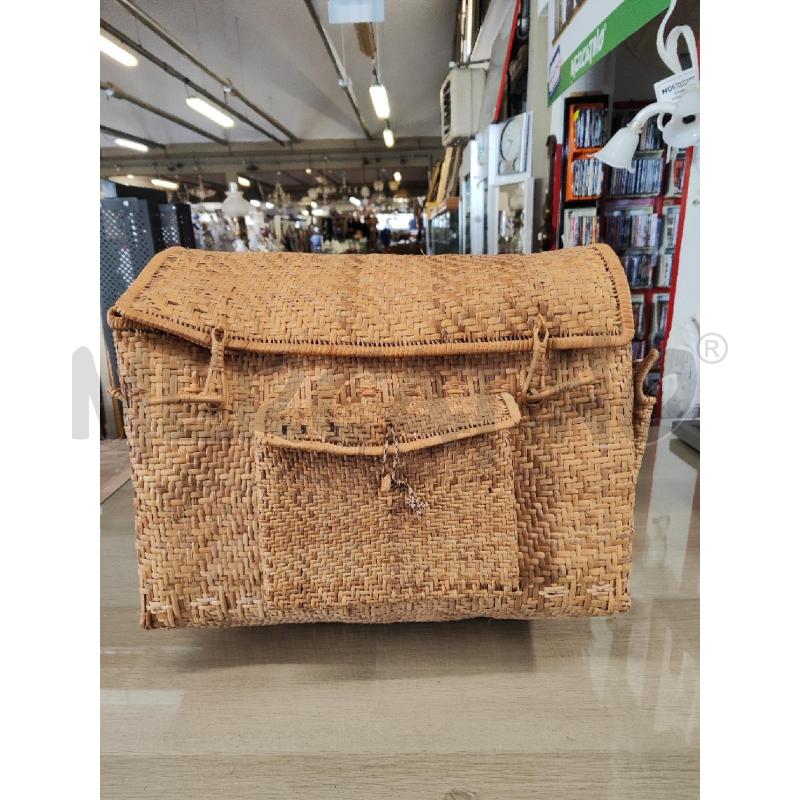 BORSA DONNA ZAINO PAGLIA  | Mercatino dell'Usato Vinci - fraz. sovigliana 1