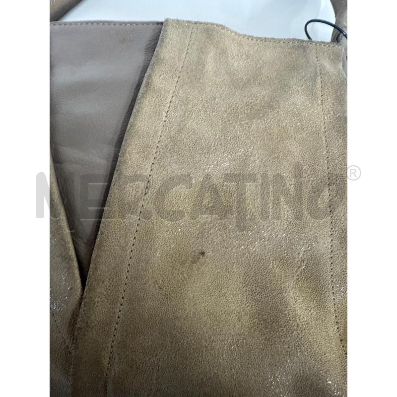 BORSA DONNA ZIPPO PELLE CIPRIA E SCAMOSCIATA  | Mercatino dell'Usato Vinci - fraz. sovigliana 2