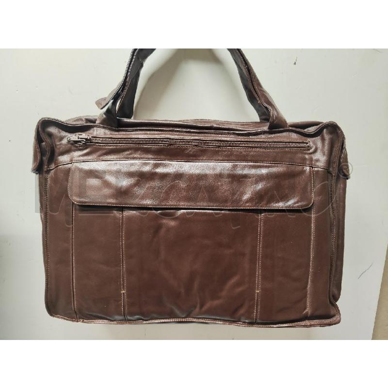 BORSA DONNA # ENNY PELLE MARRONE 2 MANICI | Mercatino dell'Usato Vinci - fraz. sovigliana 2